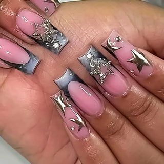 Y2K Star Press on Nails cashymart