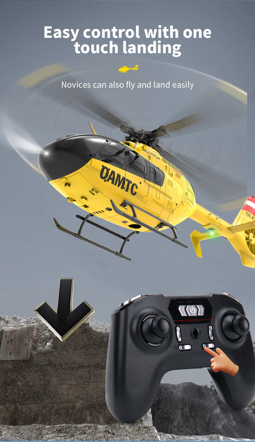  YXZNRC EC135 6CH RC Helicopter cashymart