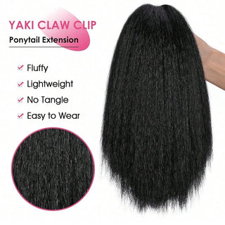  Yaki Claw Clip Hair Extensions for Black Women cashymart