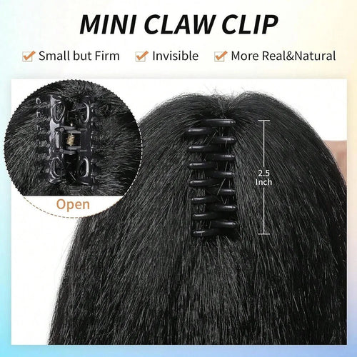  Yaki Claw Clip Hair Extensions for Black Women cashymart