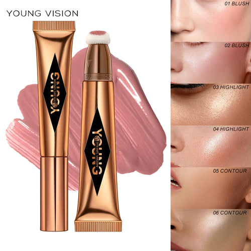  Young Vision Air Cushion Blusher 6 Colors cashymart