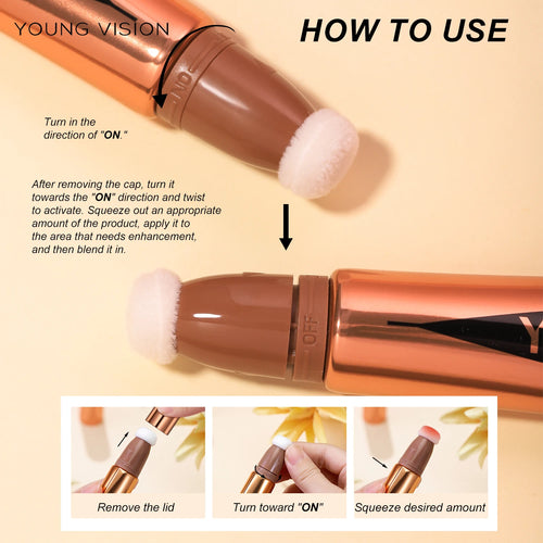  Young Vision Air Cushion Blusher 6 Colors cashymart