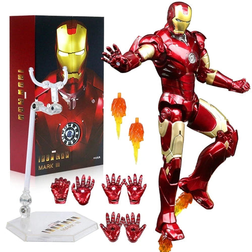  ZD Toys Iron Man Series Action Figures 7 Inches cashymart
