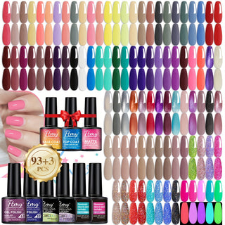  96-Piece Gel Nail Polish Set cashymart