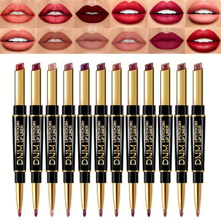  DNM 2-in-1 Waterproof Matte Lip Pencil cashymart