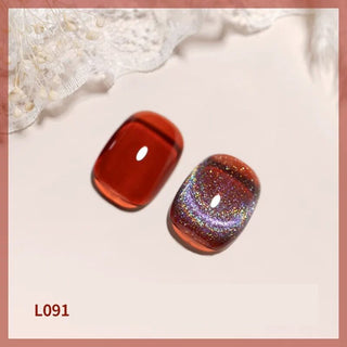  Vivid Cat Eye Nail Polish cashymart