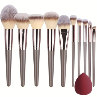  10-20pcs Pro Makeup Brush Set cashymart