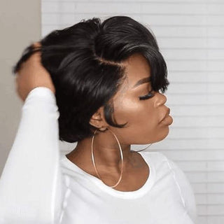  Stylish Lace Front Short Bob Wig cashymart