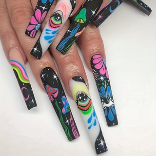  Coffin Press-On Nails cashymart