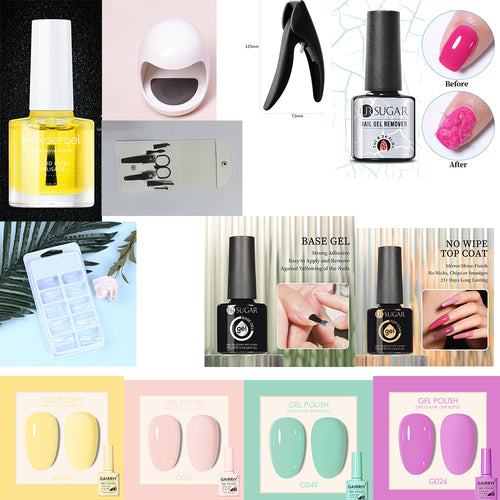 Coffret de Vernis à Ongles Semi-Permanent Coco Lasting