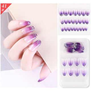  New Fake Nails Wearable Nail Patch cashymart