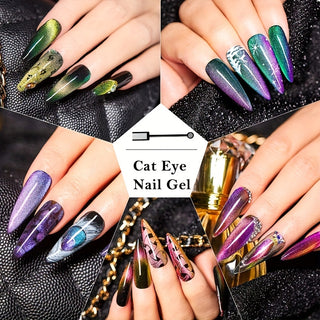  6-Color Cat Eye Gel Polish Kit cashymart