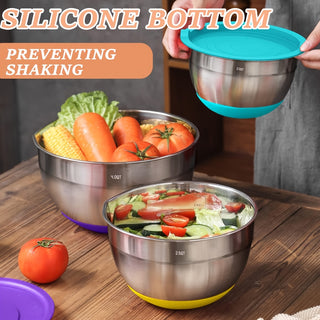  Stainless Steel Mixing Bowls Set cashymart