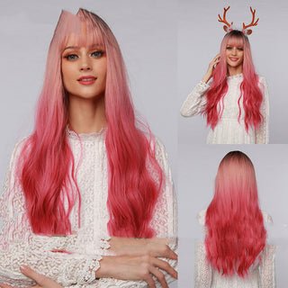  American Style Synthetic Long Curly Hair Wig cashymart