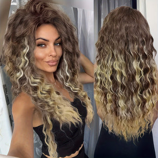  UFINE Glamorous Water Wave Wig cashymart