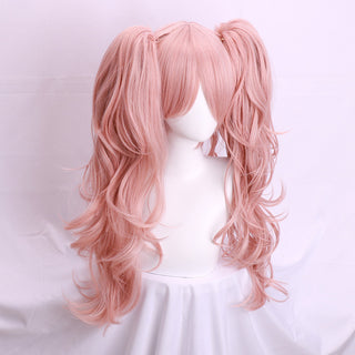  Playful Pink Long-Haired Wig cashymart