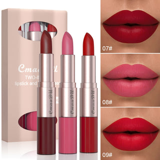  Luxe Lip Duo - 3-Color Lipstick cashymart