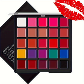  Luxe 25-Color Lipstick Palette cashymart