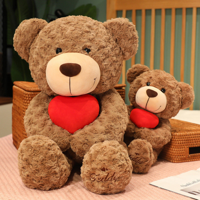  Adorable Heart Bear Plush cashymart