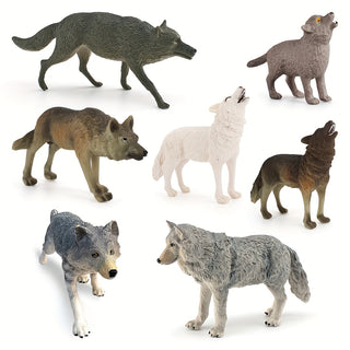  Howling Wolf Pack Figurine Set cashymart