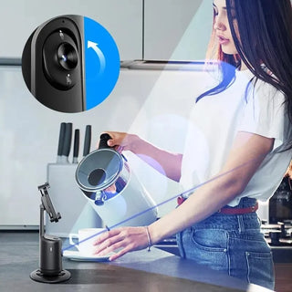  360 Auto Face Tracking Gimbal AI Smart Gimbal cashymart