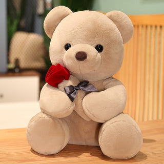  Lovely Hug Roses Teddy Bear Plush Pillow cashymart