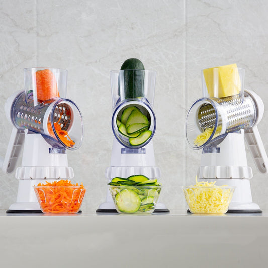  3-in-1 Manual Spiralizer and Grater cashymart