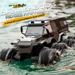  8-Wheel Drive Amphibious RC Car cashymart