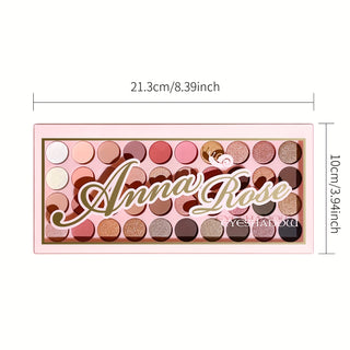  ANNA ROSE 40-Color Eyeshadow Palette cashymart