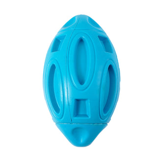  Durable Rubber Squeaky Rugby Dog Ball cashymart