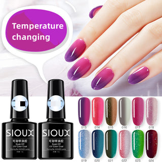  Seasonal Temperature Changing Gel Nail Polish cashymart