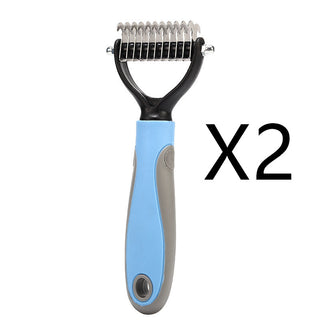  Pet Grooming Brush for Shedding Hair Removal cashymart