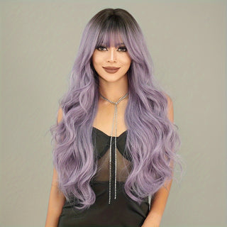  Ombre Purple Party Wig cashymart