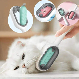  2-in-1 Cat Grooming and Cleaning Brush cashymart