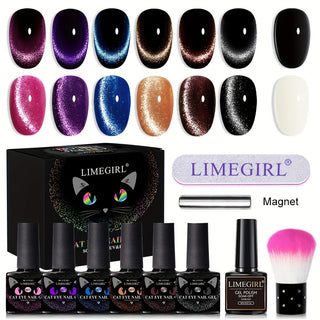  Magnetic Gel Nail Polish Set cashymart