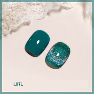  Vivid Cat Eye Nail Polish cashymart