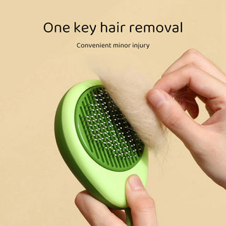  Lemon-Shaped Pet Grooming Comb cashymart