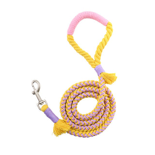  Rope Dog Leash made with Handcrafted Cotton cashymart