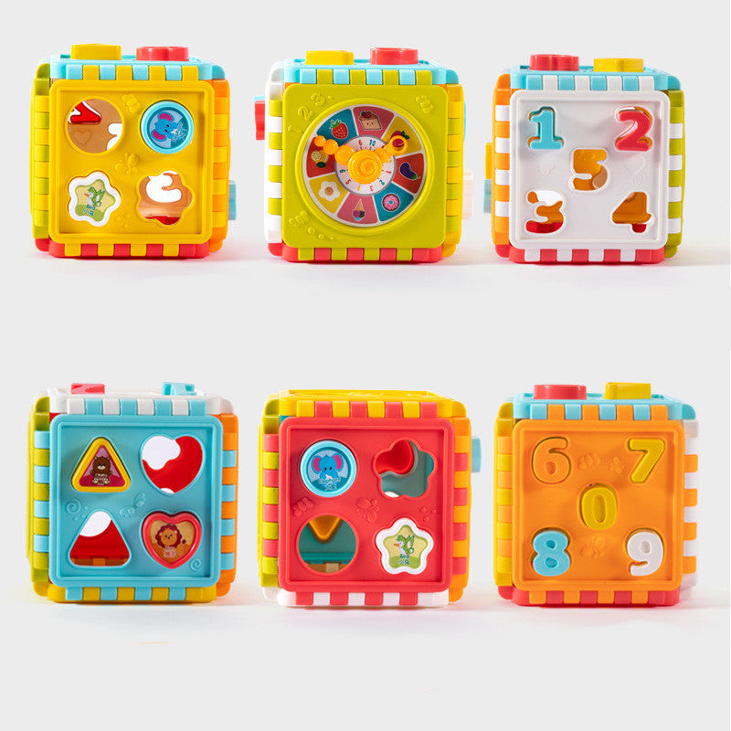  Educational Shape Matching Cube Toy for Kids cashymart