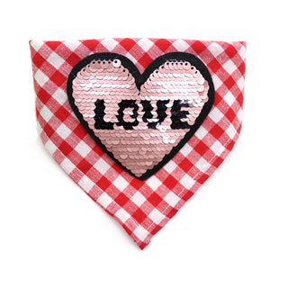  Dog Valentine's Day Saliva Towel cashymart