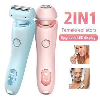  2-in-1 Women's Electric Hair Removal Shaver cashymart