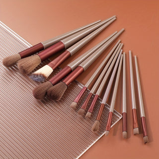  13-Piece Luxe Makeup Brush Collection cashymart