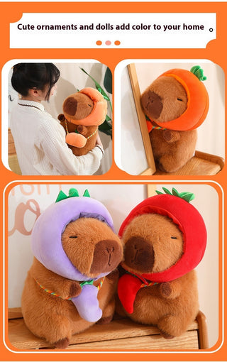  Cute Vegetable-Themed Guinea Pig Plush Doll cashymart