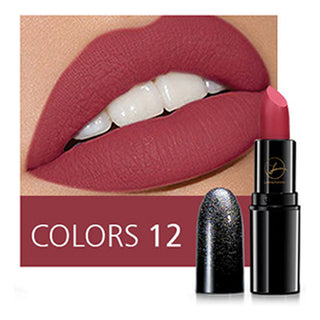  Shimmer Matte Long-lasting Lipstick cashymart