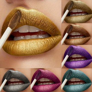  Pudaier Golden Bar Lipstick cashymart