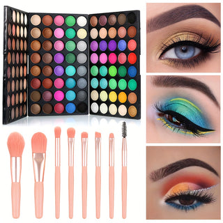  120 Colors Eyeshadow Palette cashymart