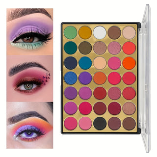  35 Color Rainbow Eyeshadow Palette cashymart