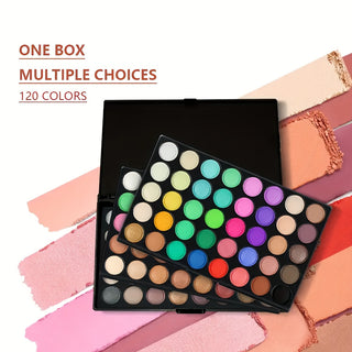  120 Colors Mini Eyeshadow Palette cashymart