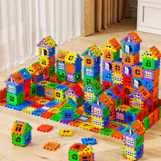  Vibrant Interlocking STEM Building Blocks cashymart