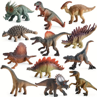  Dino Delight: 12-Piece Action Figure Set cashymart